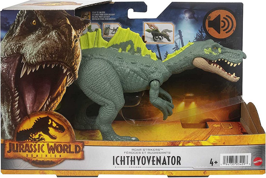 Figura Dinossauro Triceratops Jurassic World Mattel - HDX34