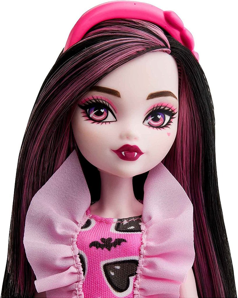 Monster High Boneca Dança Do Monstros Draculaura para crianças a partir de  4 anos : : Brinquedos e Jogos