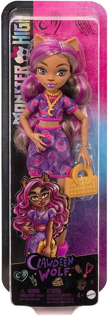 Boneca Monster High Creepover Clawdeen Wolf Mattel em Promoção na