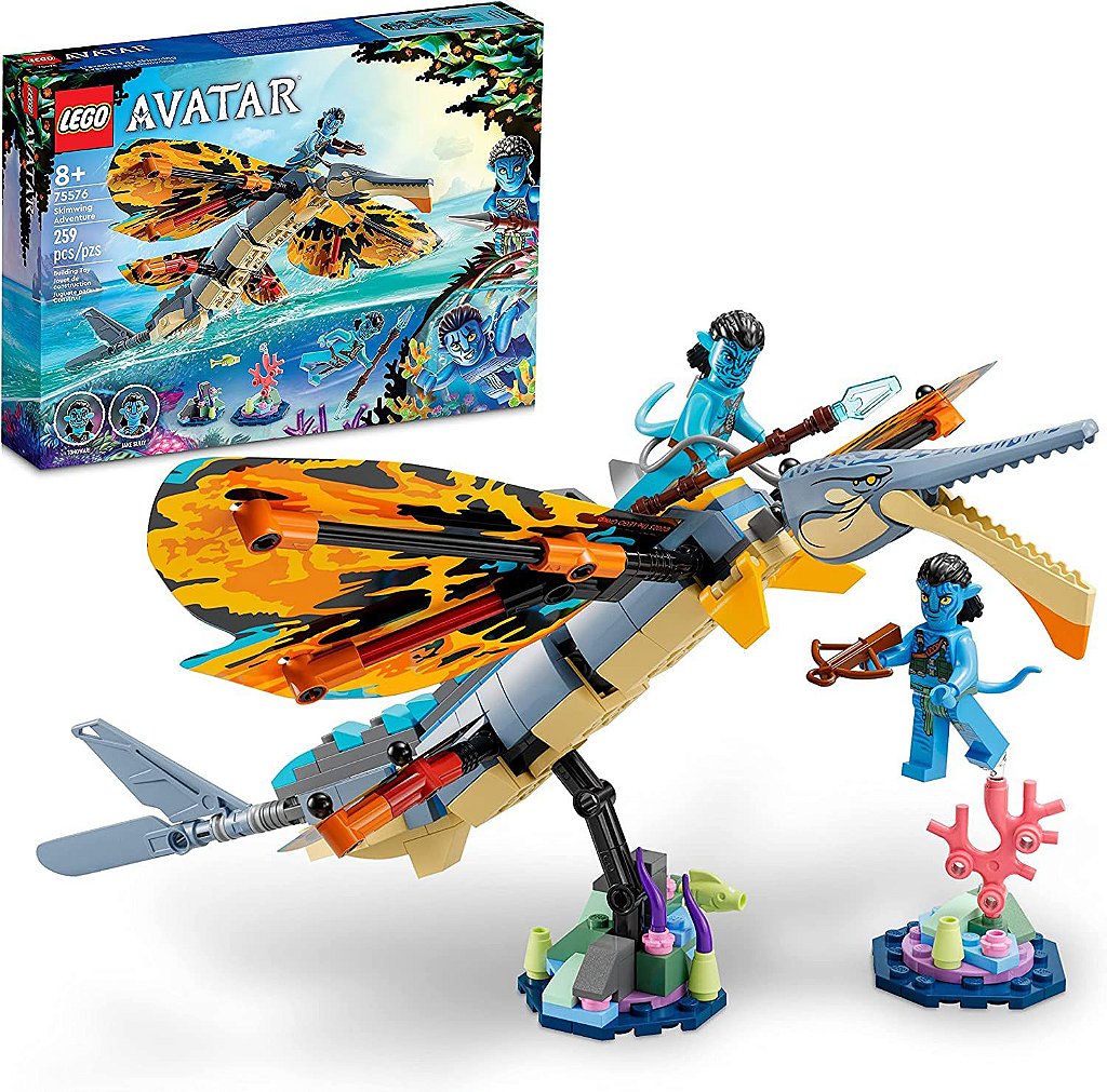 Lego Avatar Aventura com Skimwing 75576 - Star Brink Brinquedos