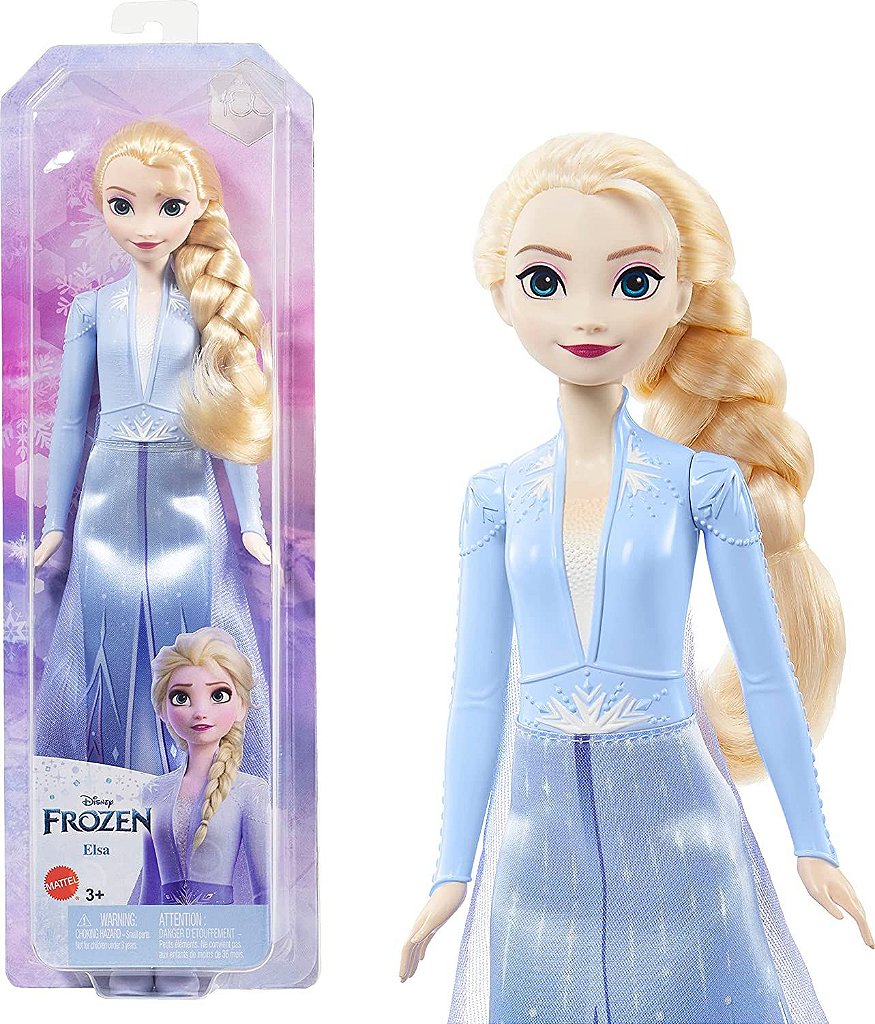 Boneca frozen sunny elsa pequena 6