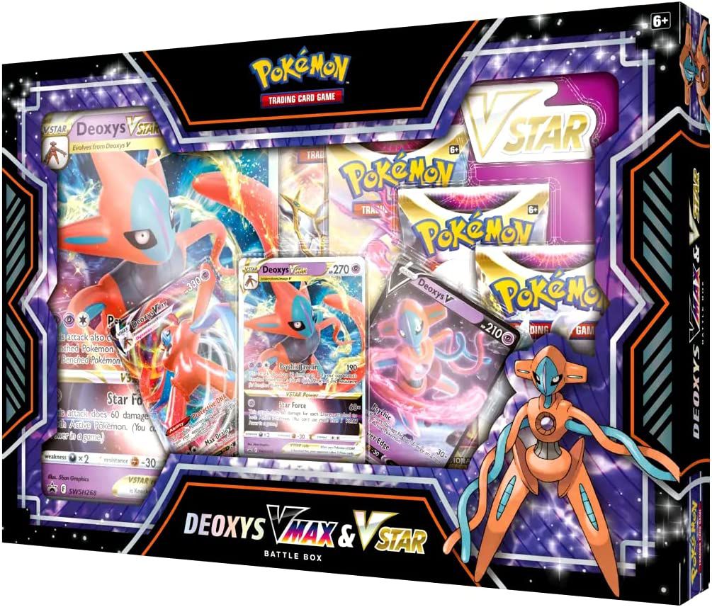 UNBOXING POKEMON TCG – COLEÇÃO DE BATALHA – DEOXYS VMAX E V ASTRO