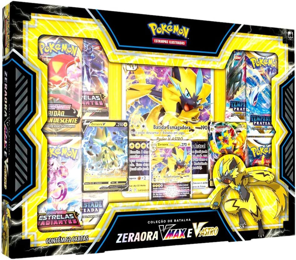 Box Pokémon Deoxys Vmax e V-Astro - Copag
