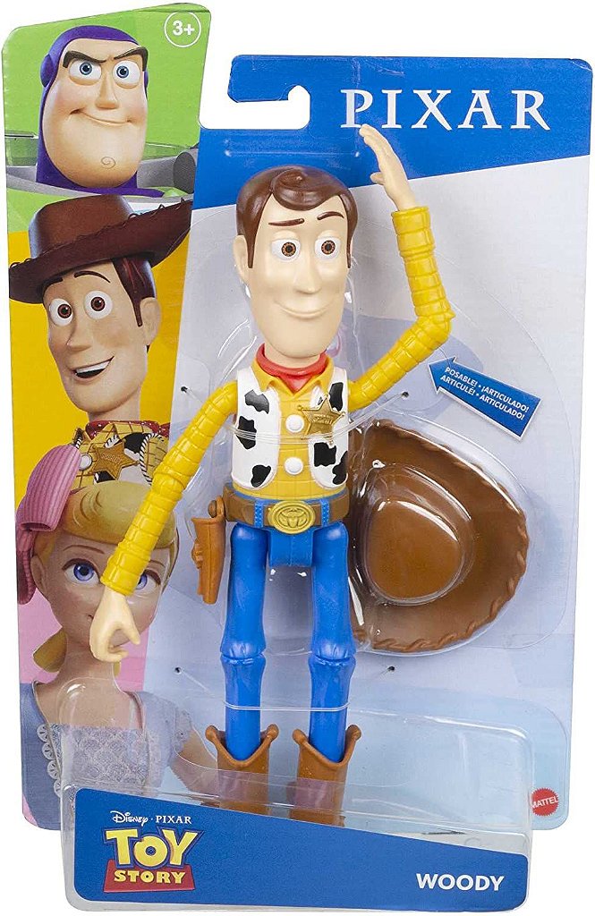 Boneco Disney Pixar Toy Story Woody Mattel GTT14 - Star Brink Brinquedos
