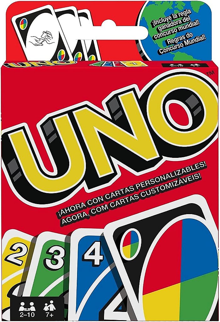 Jogo Uno - Original - Mattel - superlegalbrinquedos