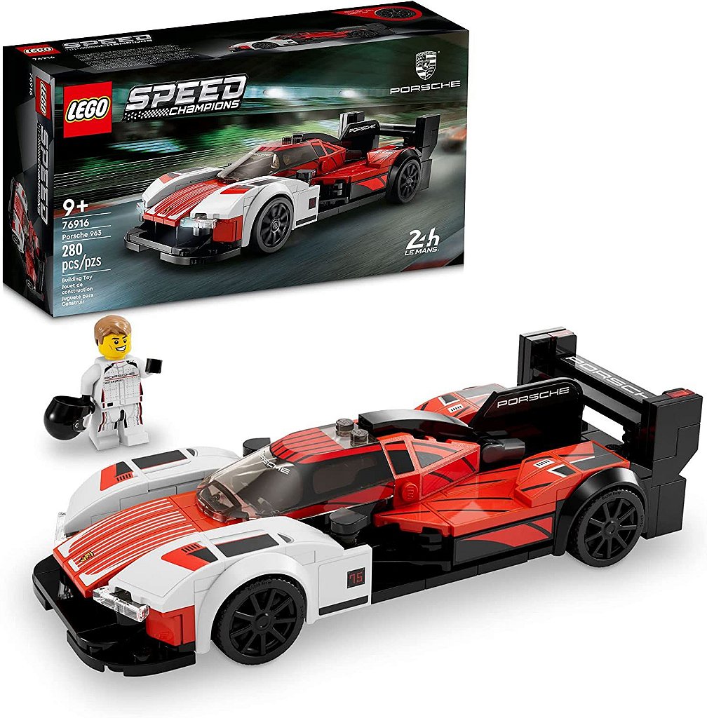 Lego Speed Champions Porsche 963 76916 - Star Brink Brinquedos