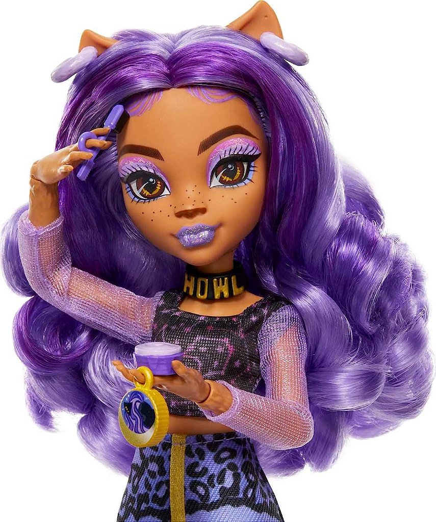 Monster High Boneca Skulltimates Secrets Clawdeen - Mattel HKY61