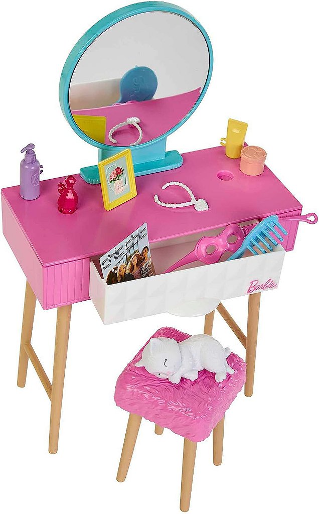 Conjunto Boneca Barbie Filme Estilista Mattel - Fátima Criança