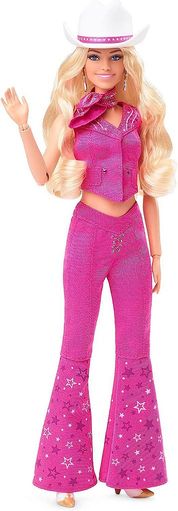 Barbie O Filme, Western Outfit, boneca de coleção Barbie Signature :  : Brinquedos e Jogos