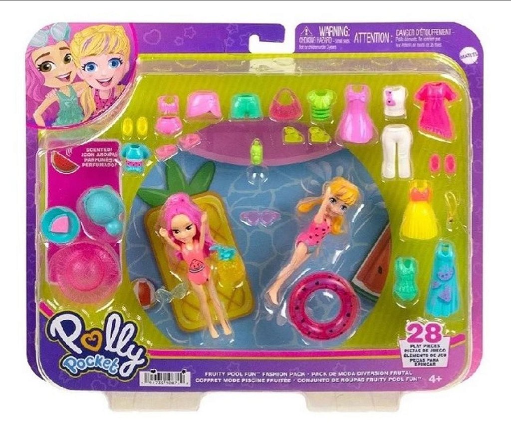 Boneca Polly Pocket Ativa Sortida Mattel Overlar: Produtos para
