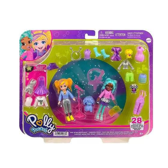 Boneca Polly Pocket e Cenário Boutique de Moda Mattel HKW09 - Star Brink  Brinquedos