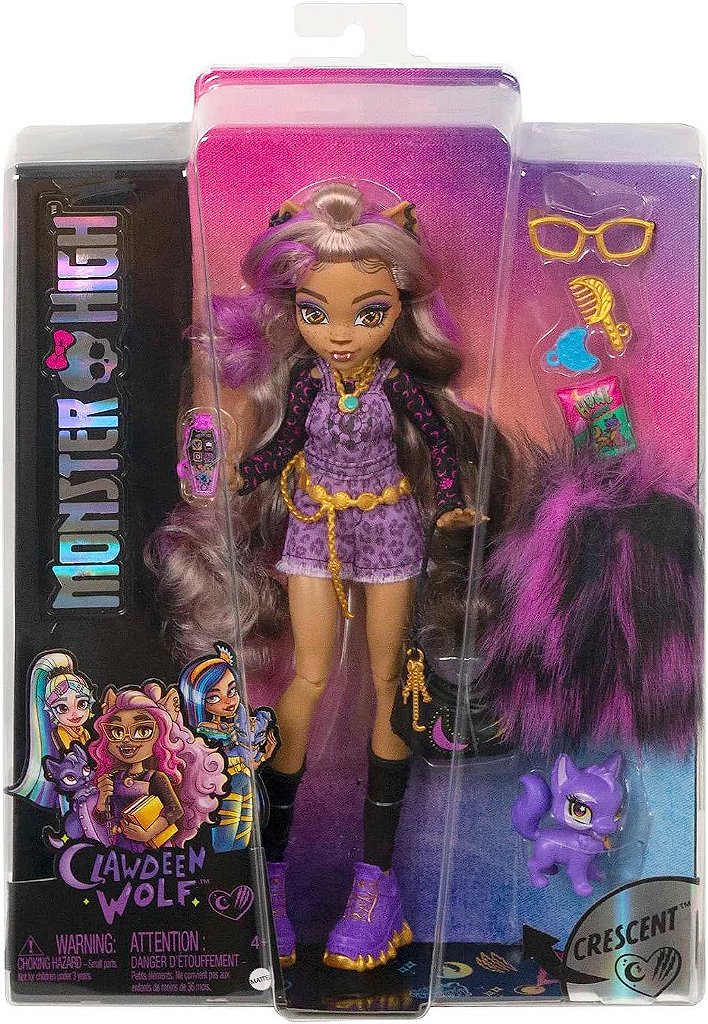 Boneca Monster High - Claydeen Moda - Mattel - Pirlimpimpim Brinquedos