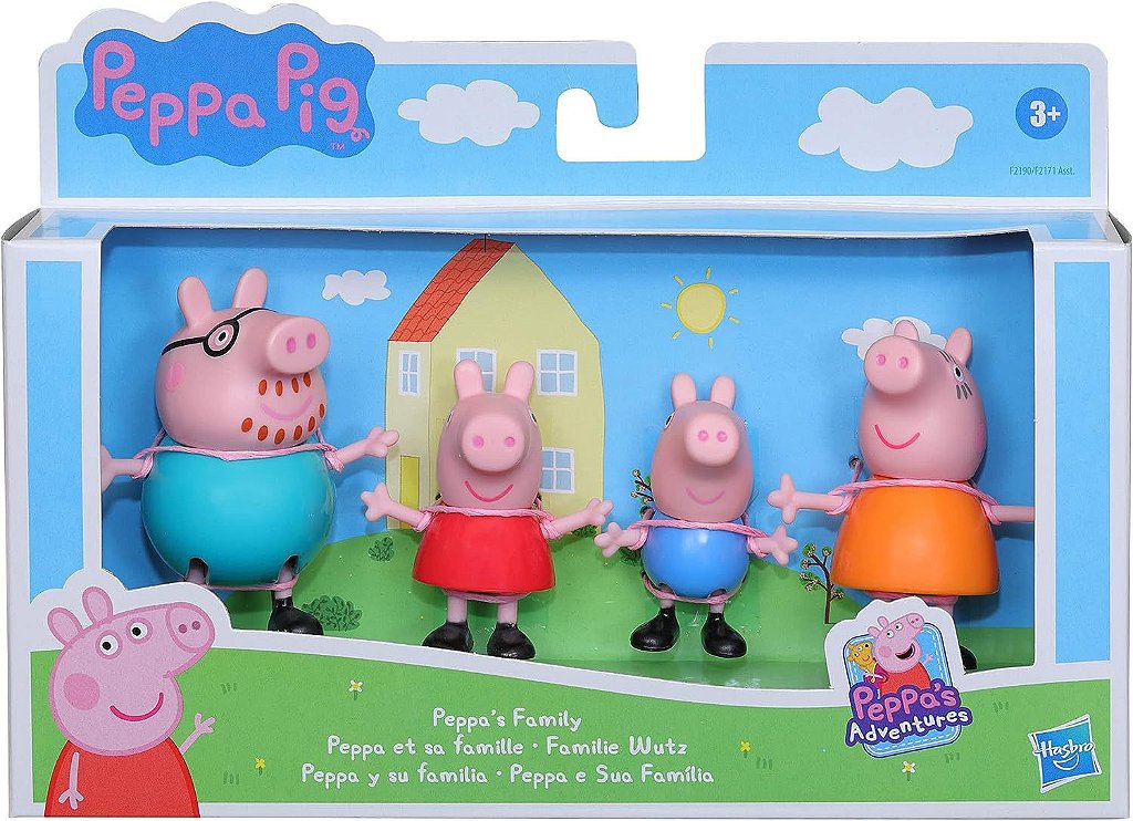 Casa Peppa Pig com Acessórios 3 + F2167 Hasbro em Promoção na