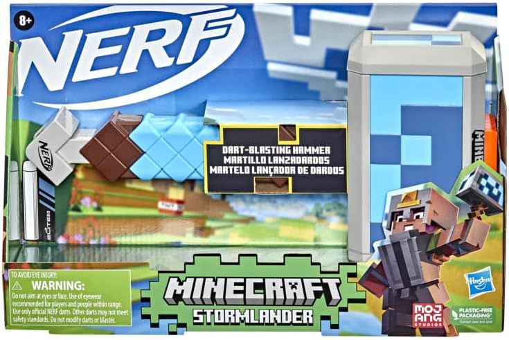 Brinquedo Infantil Nerf metralhadora minecraft com som e luz brinquedo Mine  Craft