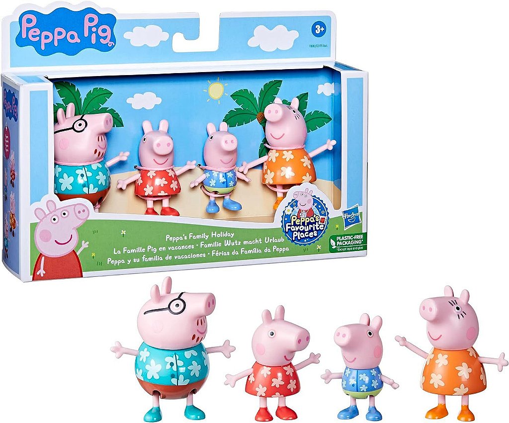 Playset Infantil Casa Da Peppa E Sua Família F2167 Hasbro