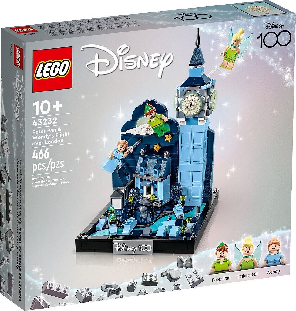 PETER LEWIS作 Lego Disney Peter Pan & Voo de Wendy sobre Londres 43232 - Star