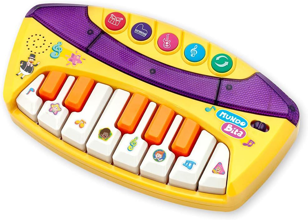 Piano Infantil Musical - Fisher-Price - Leão - Fun Divirta-se