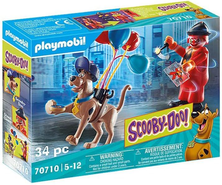 Playmobil Scooby-Doo! Aventura com Palhaço Fantasma 2574 - Star