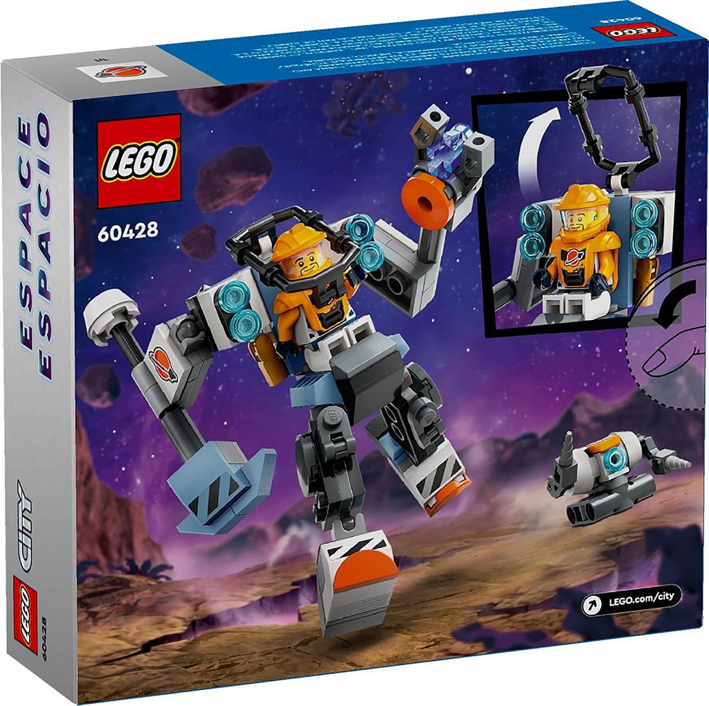 Lego City Mecânico de Construção Espacial 60428 - Star Brink