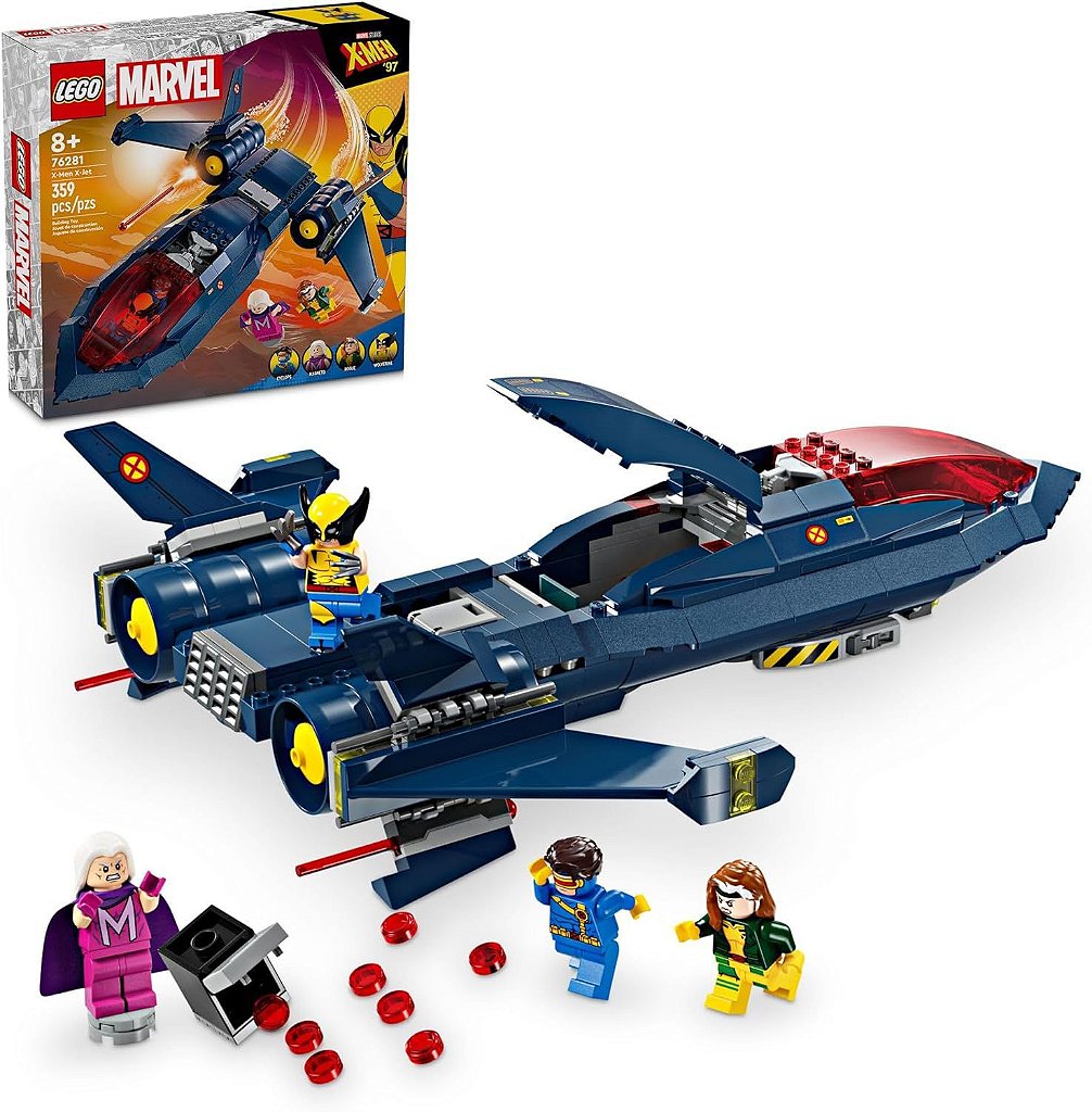 Lego Super Heroes Marvel X-Jet dos X-Men 76281 - Star Brink Brinquedos