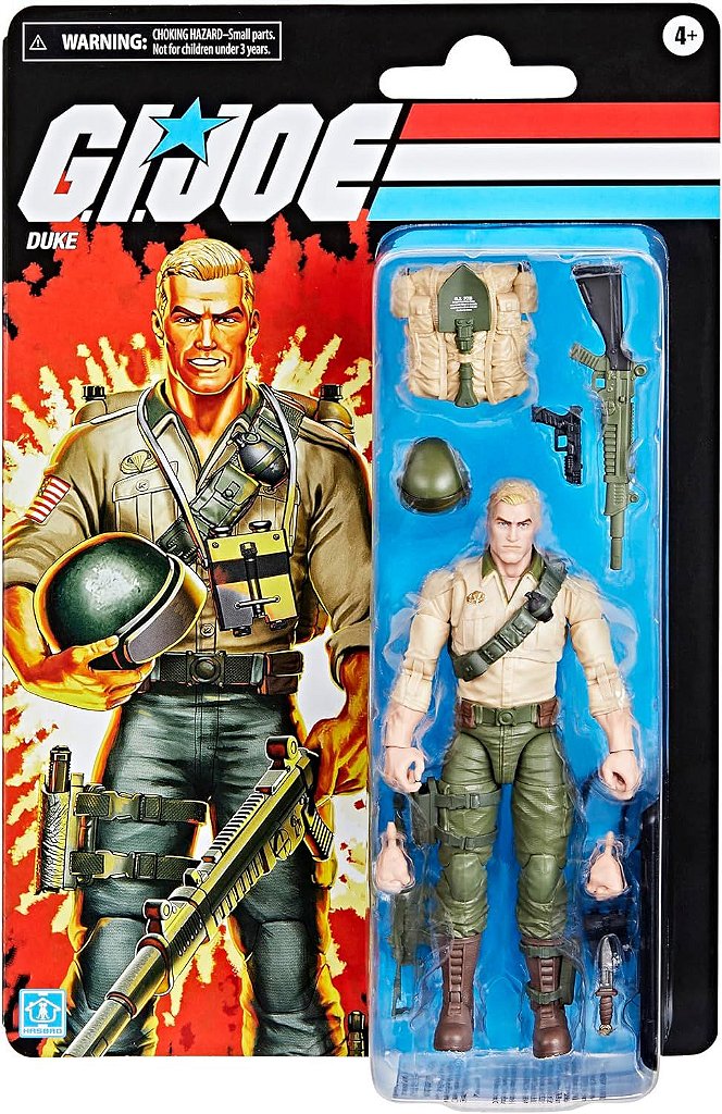 G.I. Joe Classified Series Retro Cardback Duke Hasbro F9676 - Star