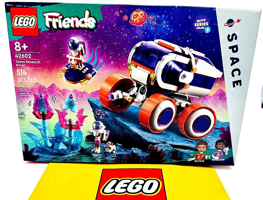 Lego Friends Rover de Pesquisa Espacial 42602 - Star Brink Brinquedos