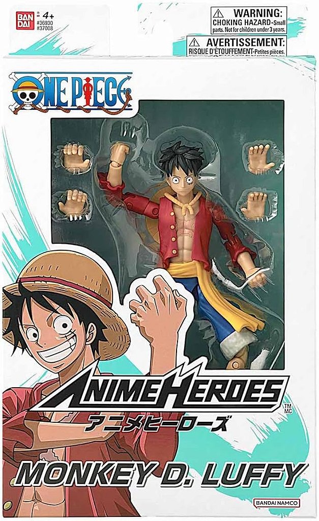 Boneco Anime Heroes Monkey D. Luffy Renewal Sunny 4115 - Star