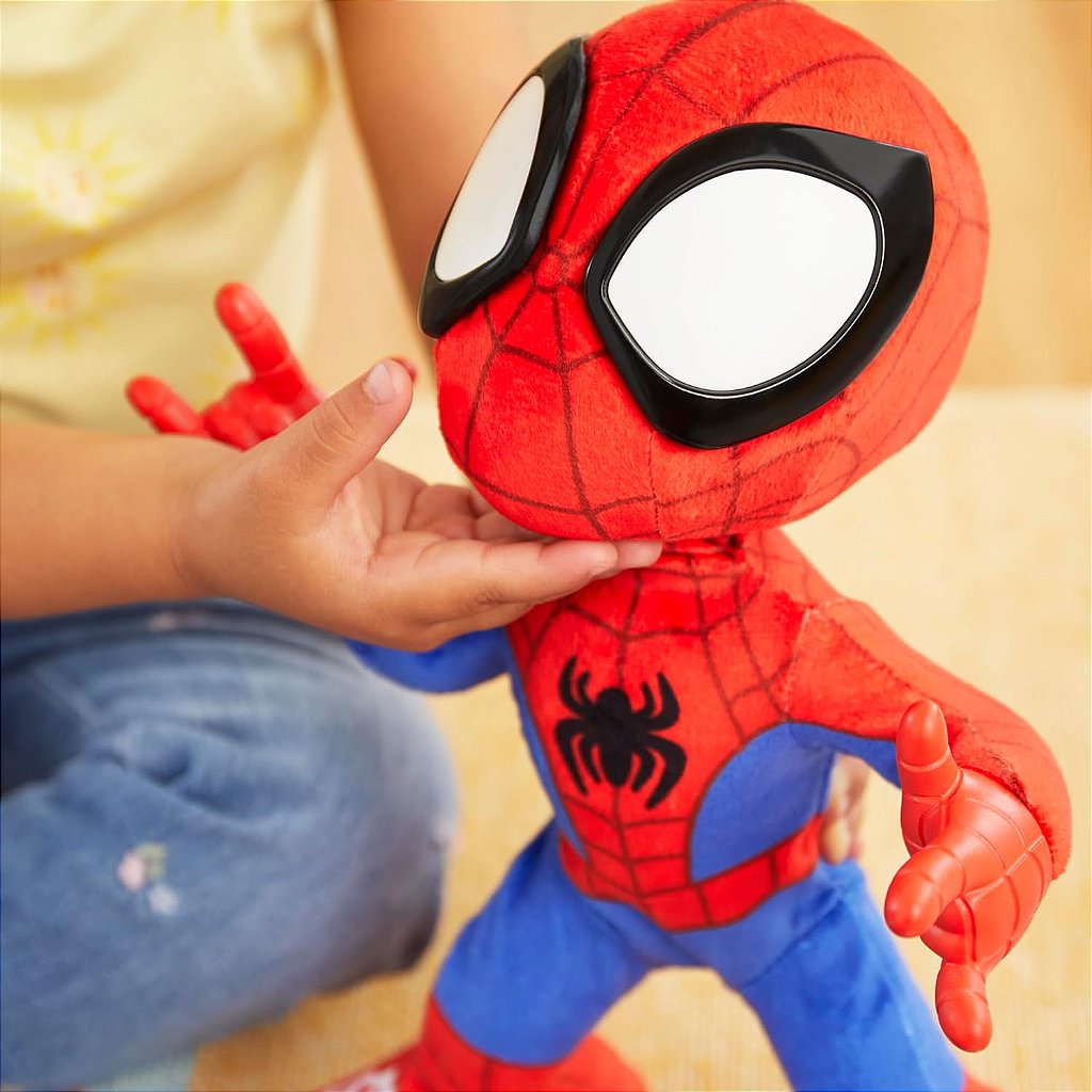 Boneco Spidey Marvel Interativo Hasbro F6722 - Star Brink Brinquedos
