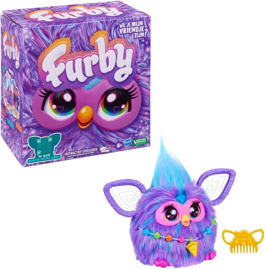 Pelúcia Brinquedo Interarivo Furby Roxo Hasbro F6743 - Star Brink