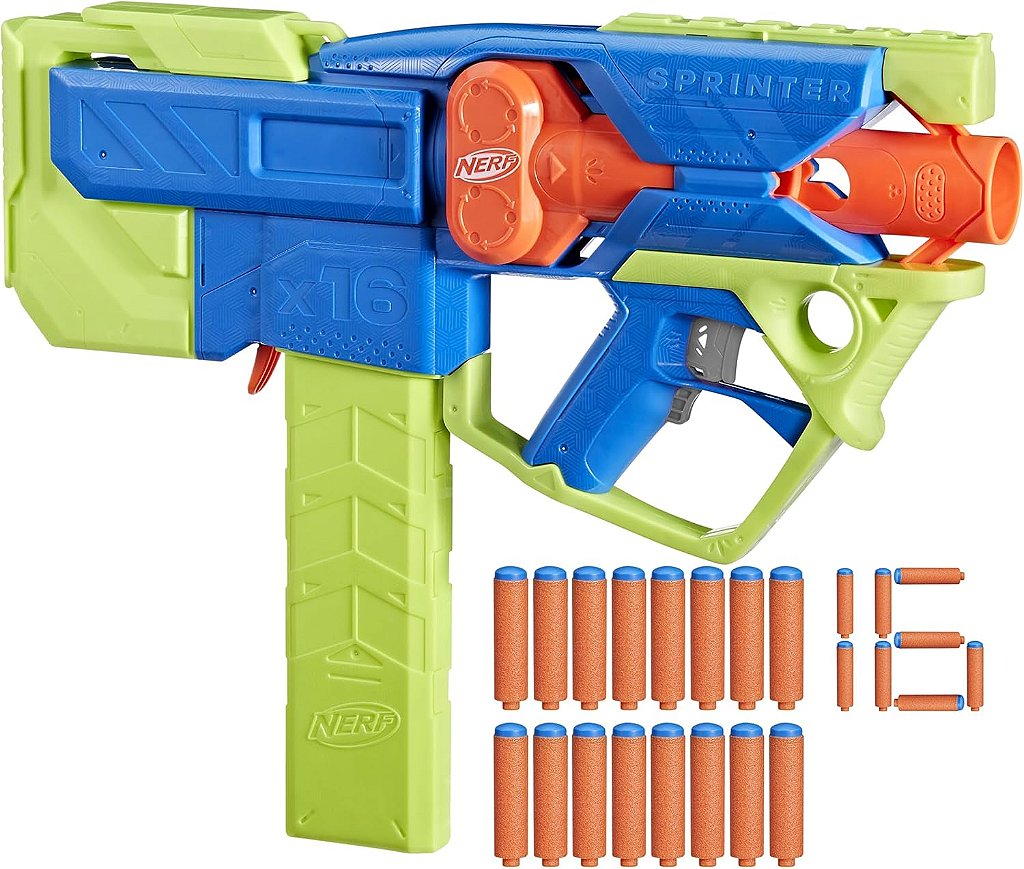 NERF トイガンセット Confira Conjunto De Lança Dardos - Nerf - N Series Triple Action