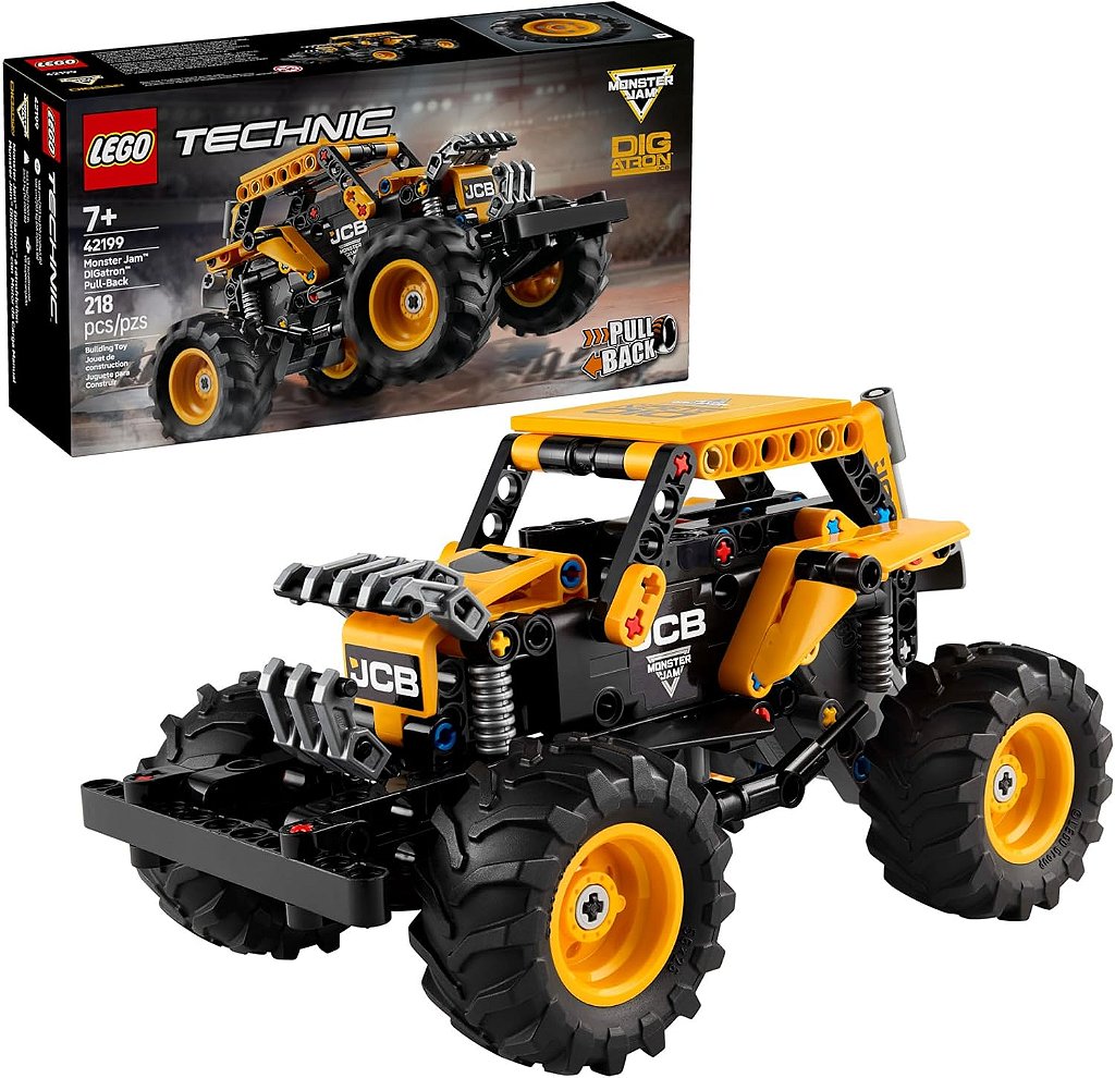 LEGO Technic Monster Jam DIGatron De Puxar 42199 - Star Brink