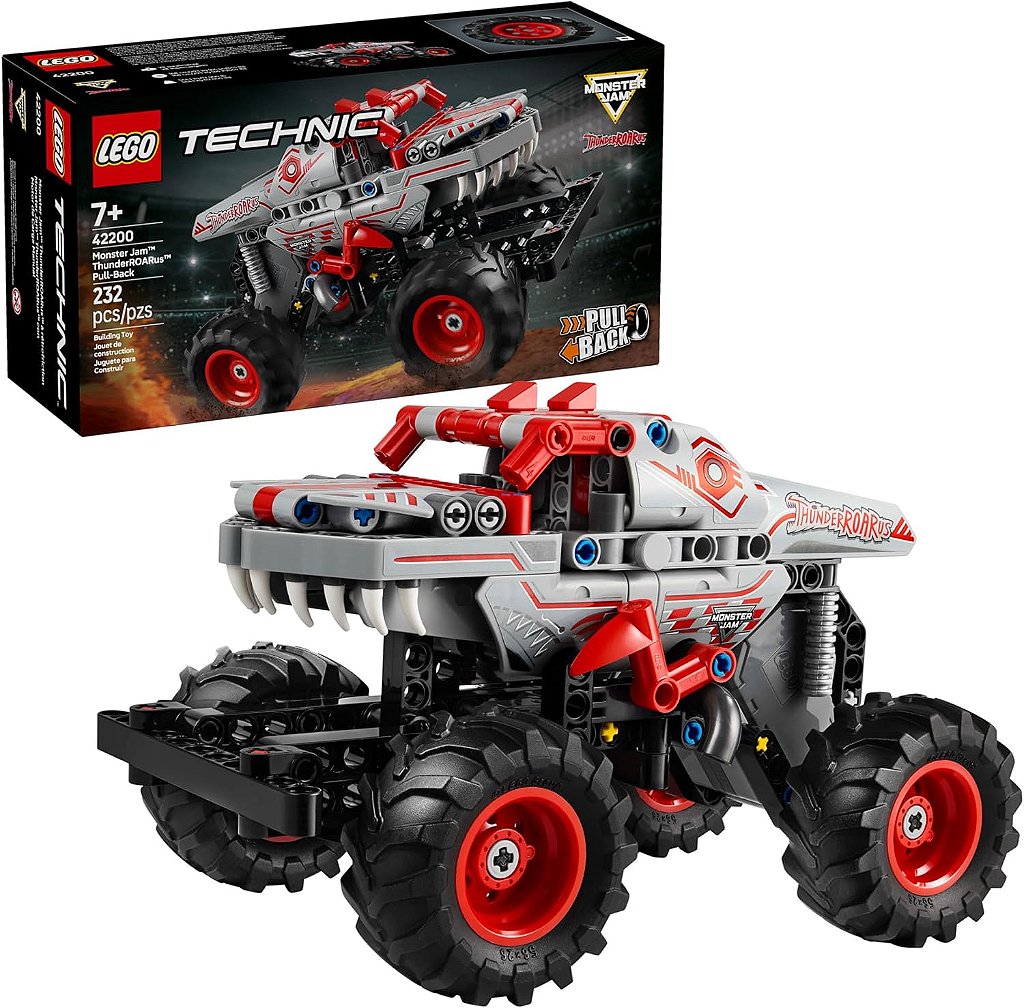 Lego Technic Monster Jam Caminhão De Puxar 42200 - Star Brink