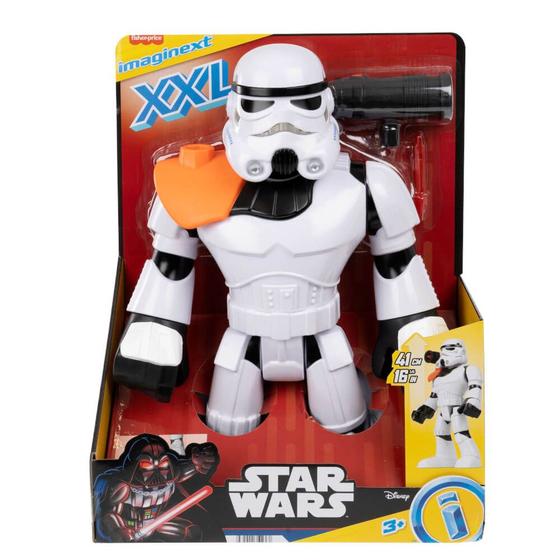 Imaginext Star Wars Figura de Ação XXL Stormtrooper Mattel HXG53