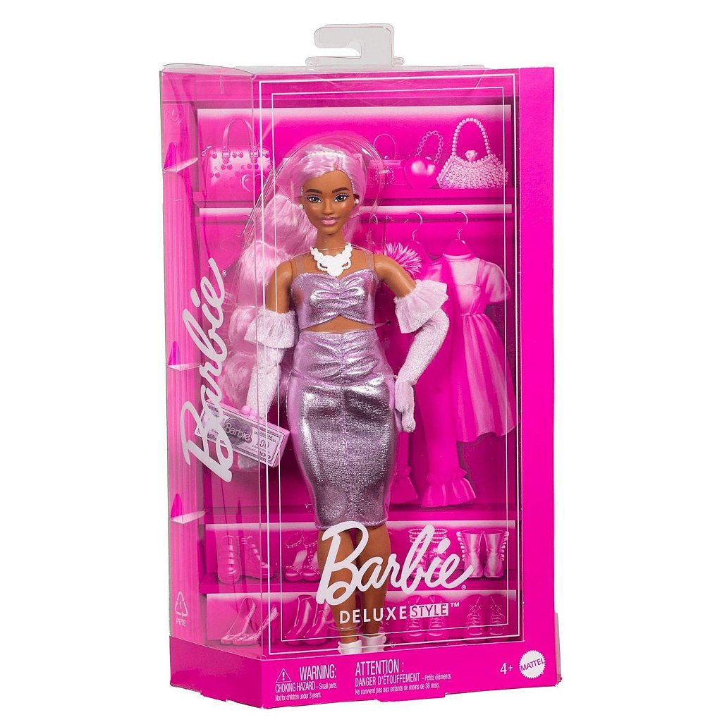 Boneca Barbie Deluxe Style Mattel HYV24 - Star Brink Brinquedos