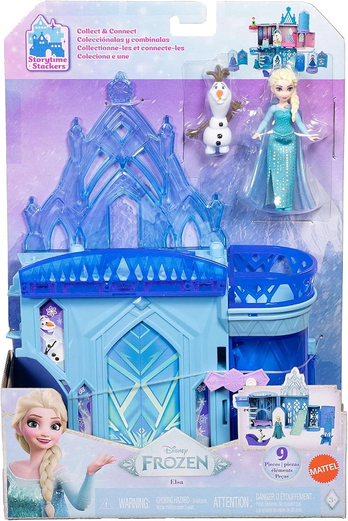 Disney Frozen Castelo Da Elsa Empilhável Mattel JDP63 - Star Brink