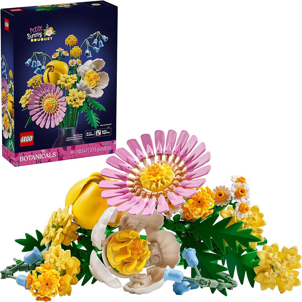 Lego Botanicals Buquê Ensolarado Decoração De Flores 10347 - Star