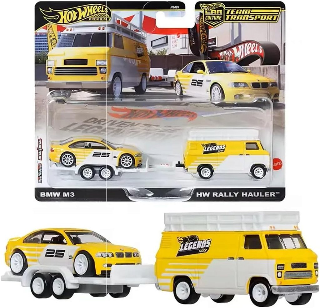 Hot Wheels Veículo De Brinquedo Transport Mattel JFM93 - Star