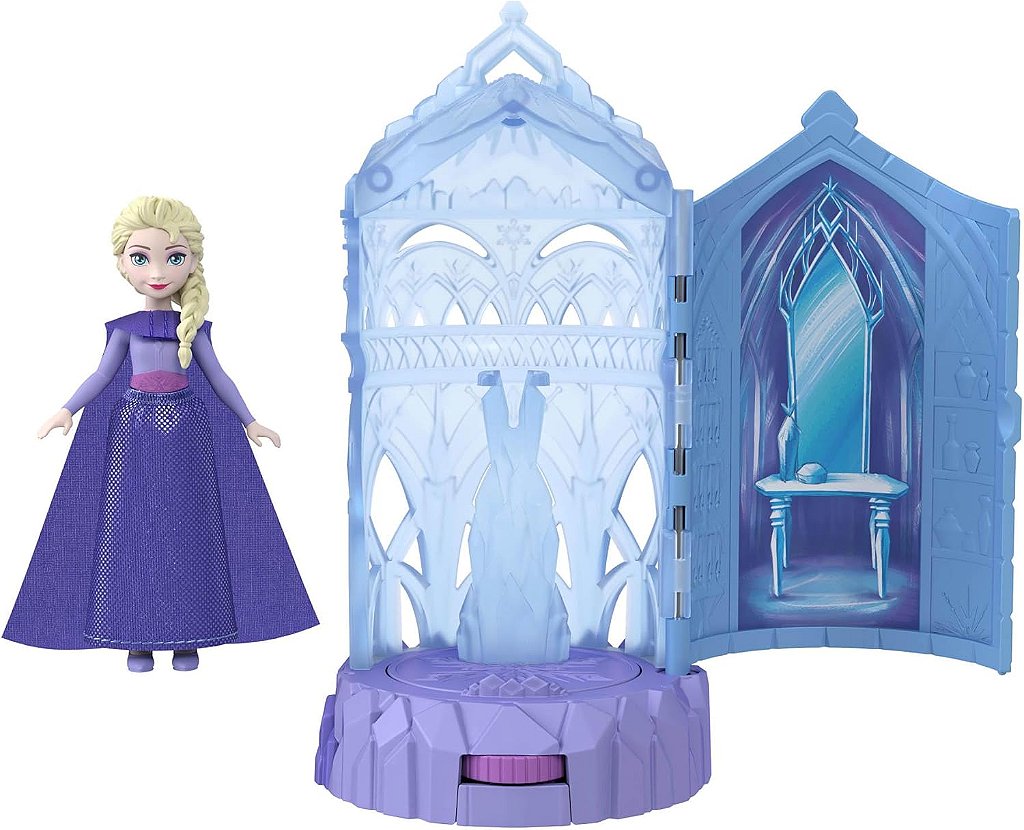 Frozen Disney Castelo de Gelo Spin Surpresa Mattel JCR90 - Star