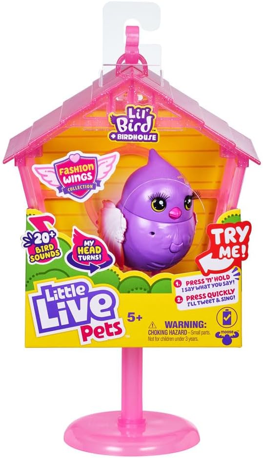 Little Live Pets Pássaros na Casinha Sortido Fun F0165-0 - Star