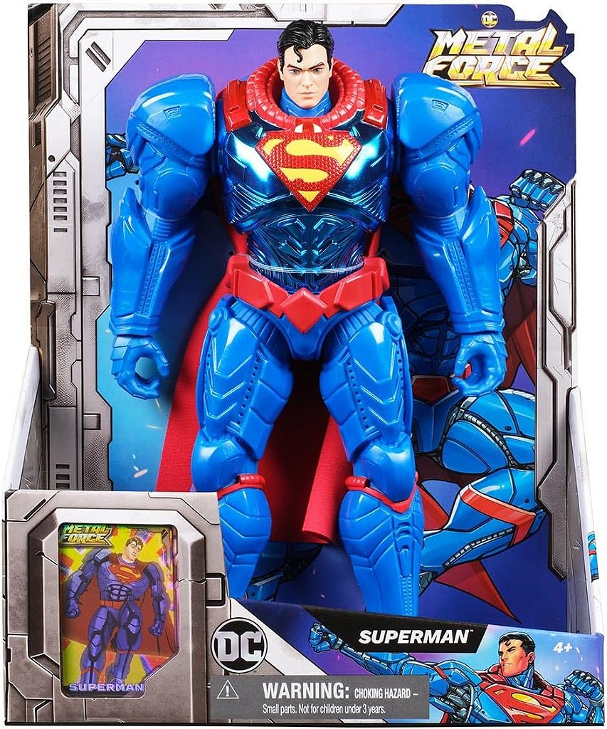 Boneco DC Comics Surpeman Metal Force Sunny 4187 - Star Brink