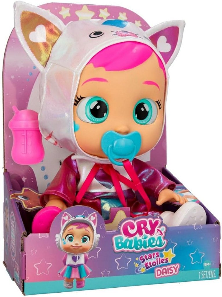 Boneca Cry Babies Stars Daisy Multikids BR2239 - Star Brink Brinquedos
