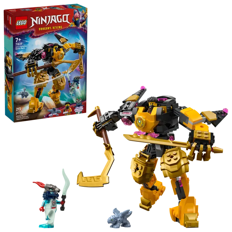 shingo Lego Ninjago Meca De Batalha Spinjitzu Do Arin 71839 - Star Brink