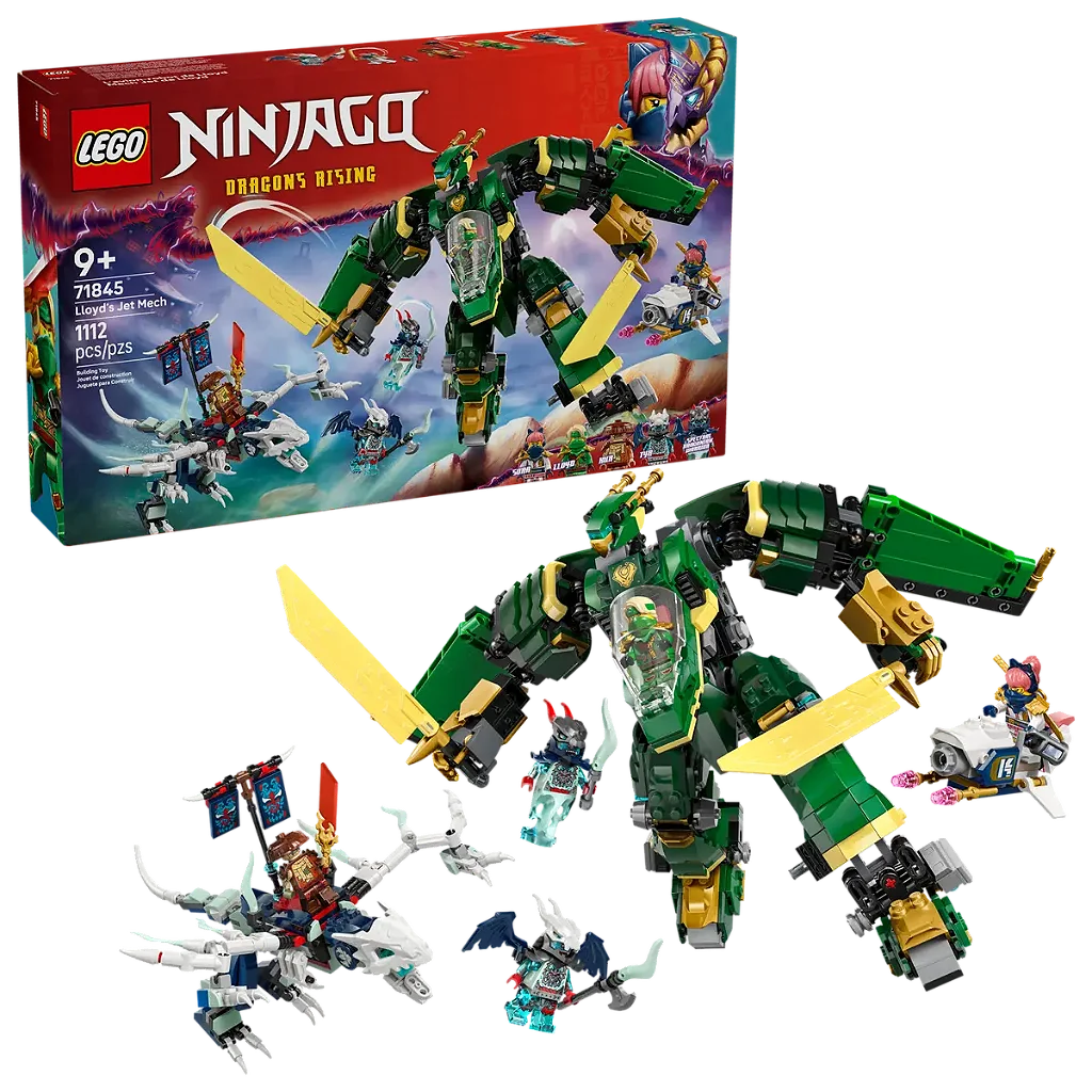 Lego Ninjago Mech Jato do Lloyd 71845 - Star Brink Brinquedos