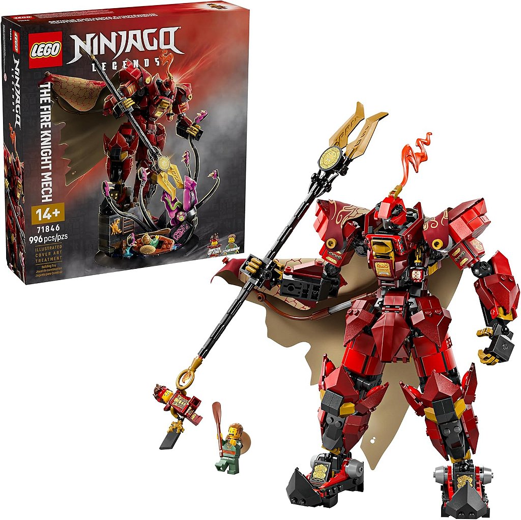 浮所　ステフォ　2022 Lego Ninjago Legends O Meca Cavaleiro De Fogo 71846 - Star Brink