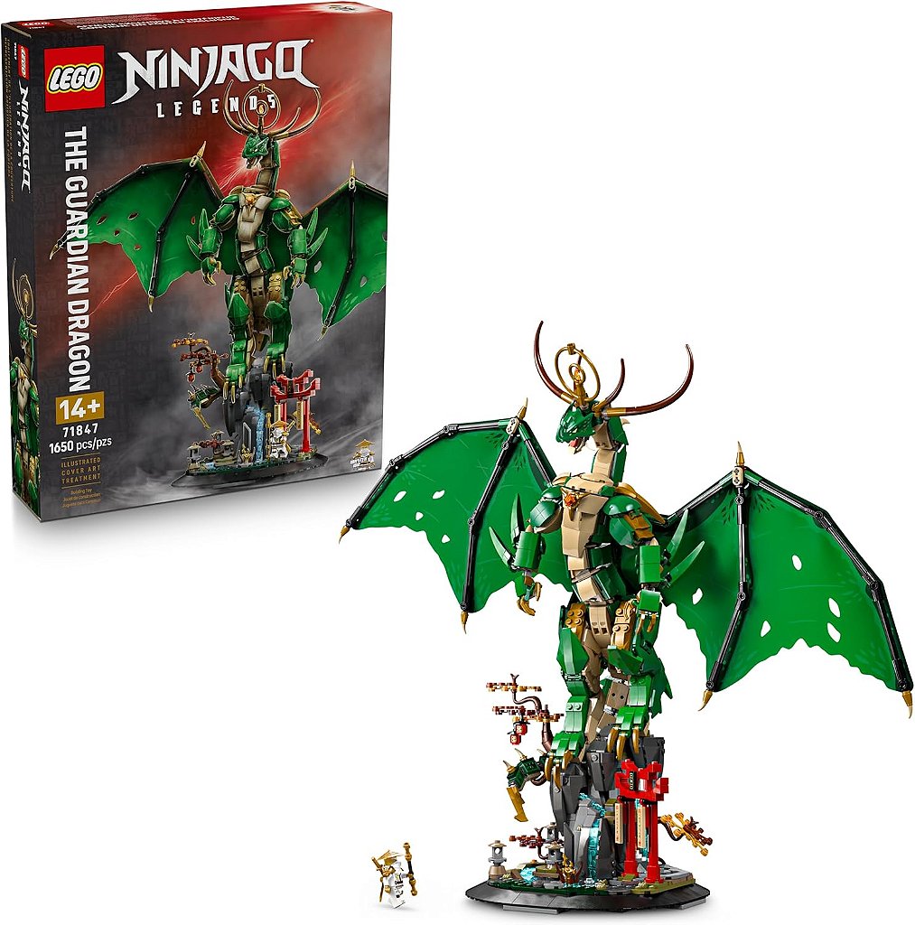 Lego Ninjago O Dragão Guardião 71847 - Star Brink Brinquedos