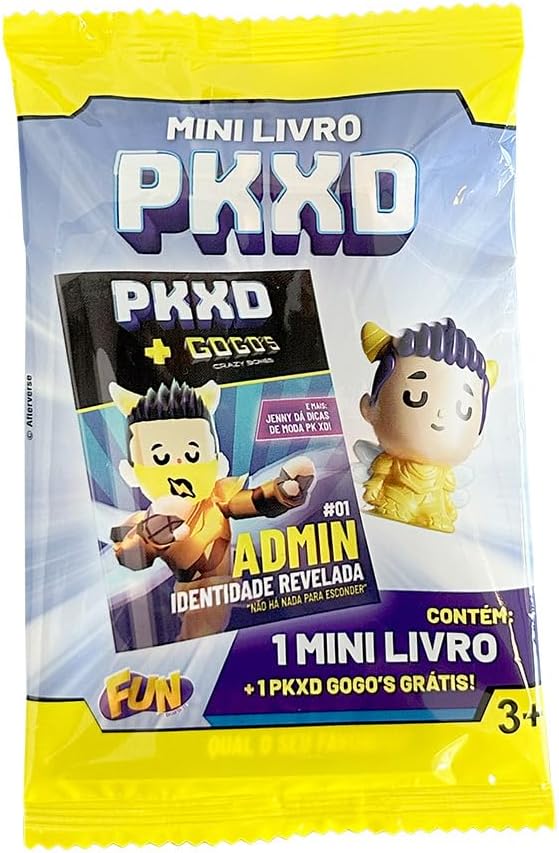 PKXD Gogos PKXD Mini Livro e Gogos Surpresa Fun F0132-6 - Star