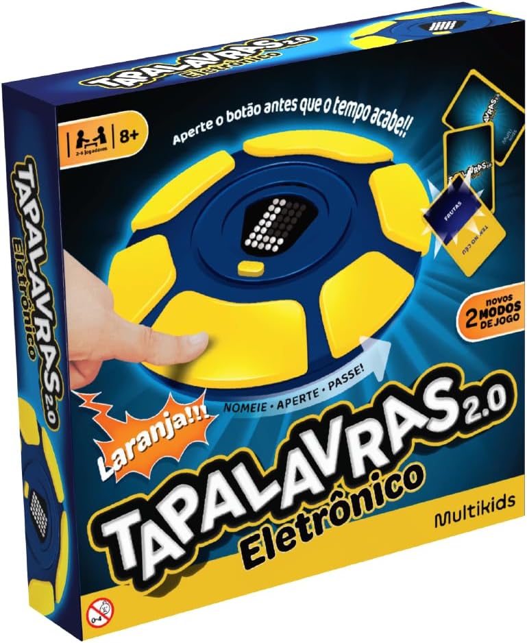 Jogo Tapalavras 2.0 Eletrônico Multikids BR2515 - Star Brink