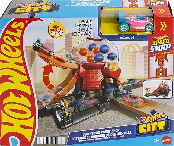 Hot Wheels City Pista Loja de doces Mattel JBM62 - Star Brink