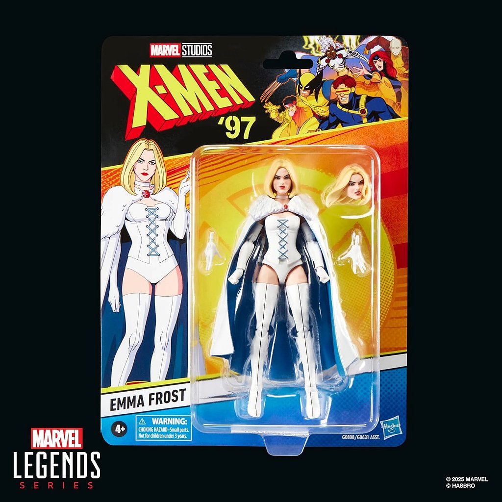 Marvel Legends Emma Frost X-Men 97 6 G0808 - Star Brink Brinquedos