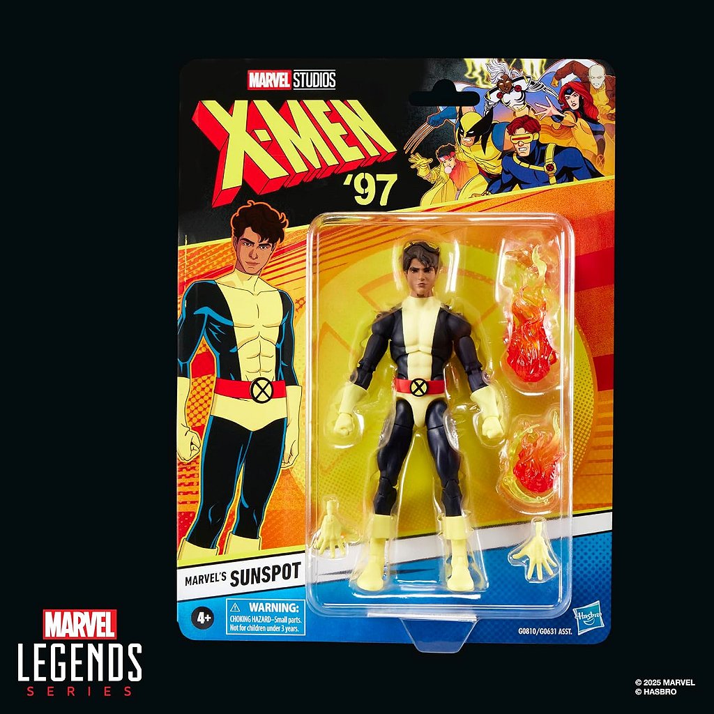 Marvel Legends Sunspot Mancha Solar X-Men '97 6 G0810 - Star Brink
